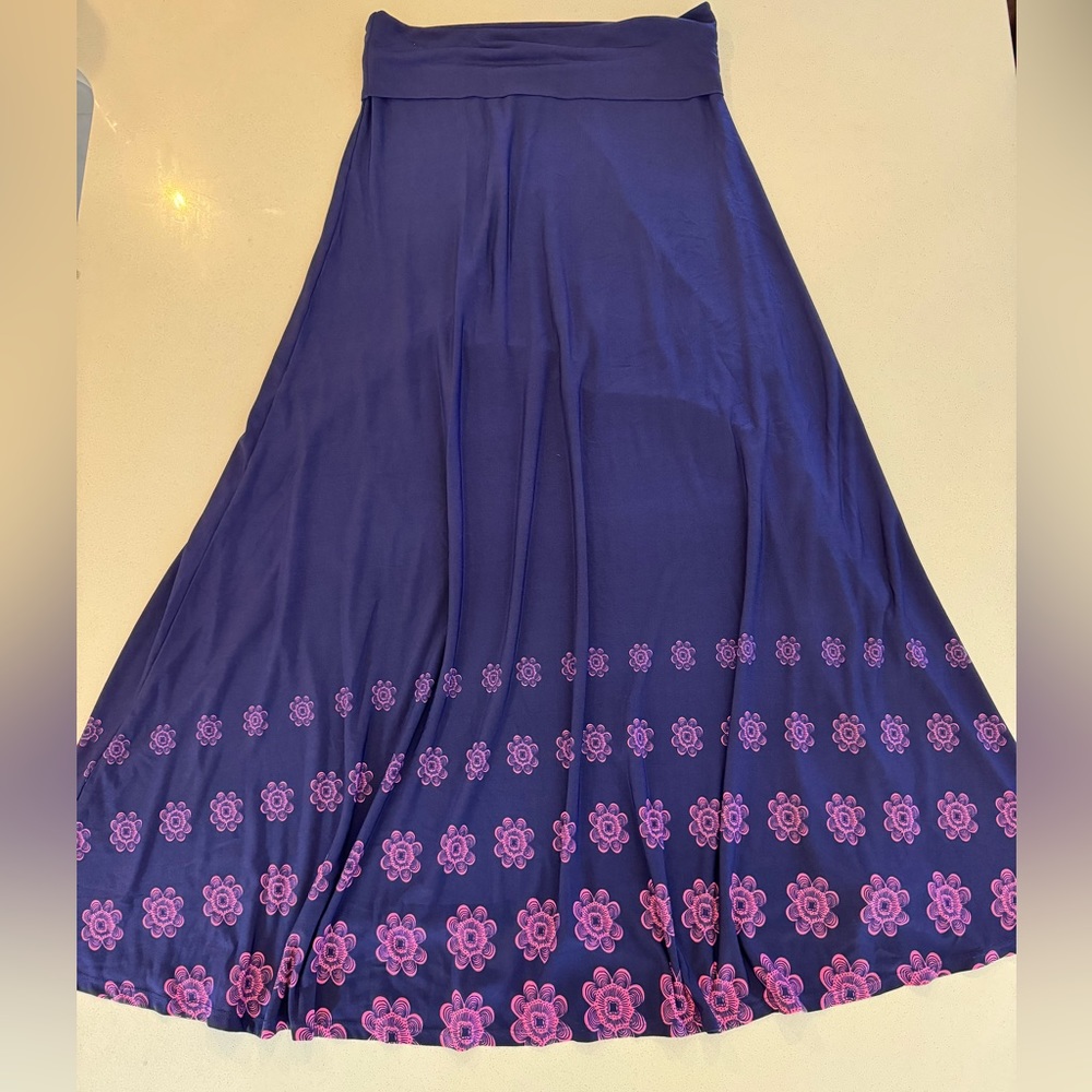 LuLaRoe ombré maxi skirt size M